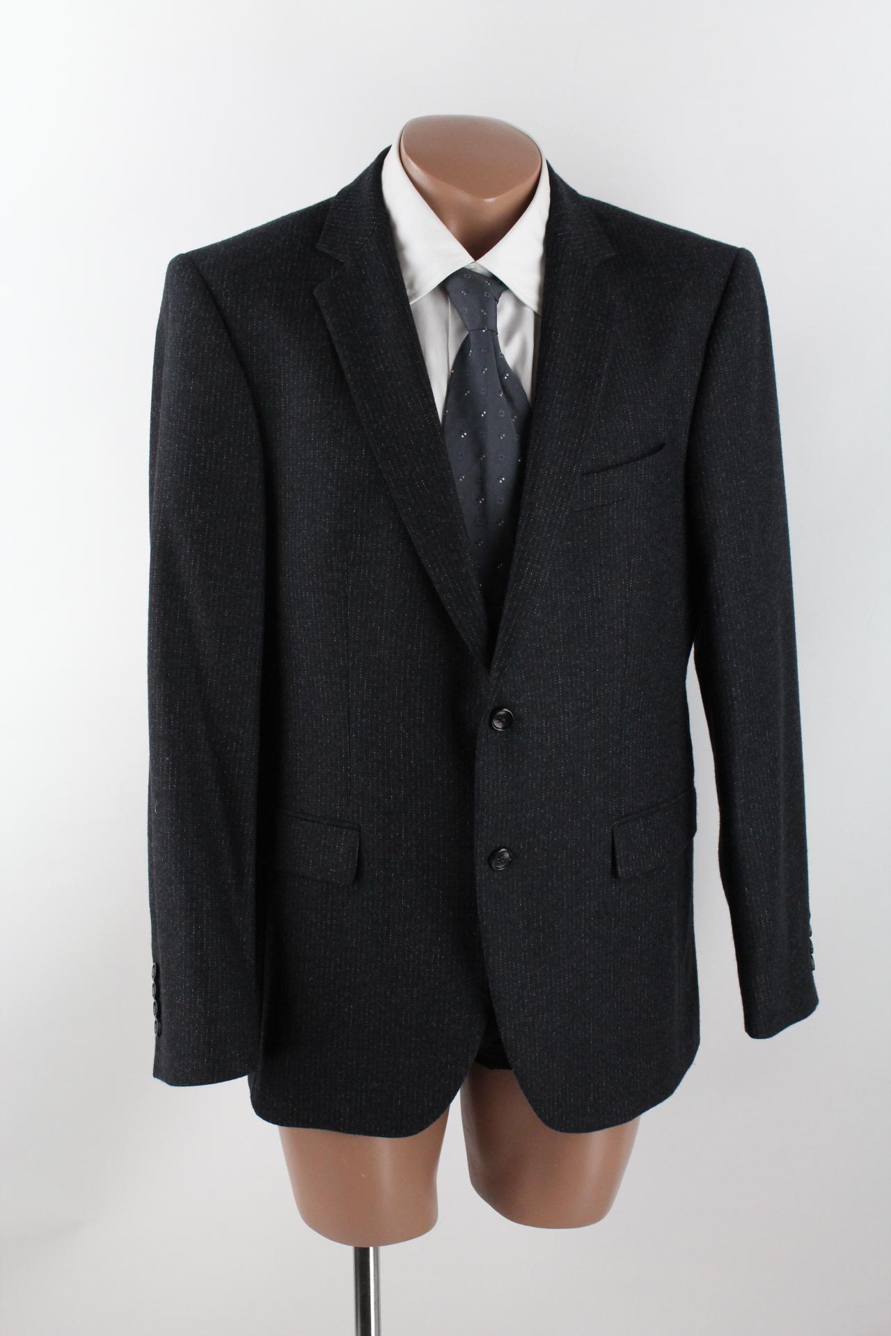 Strellson Tweed-Sakko schwarz Größe 50