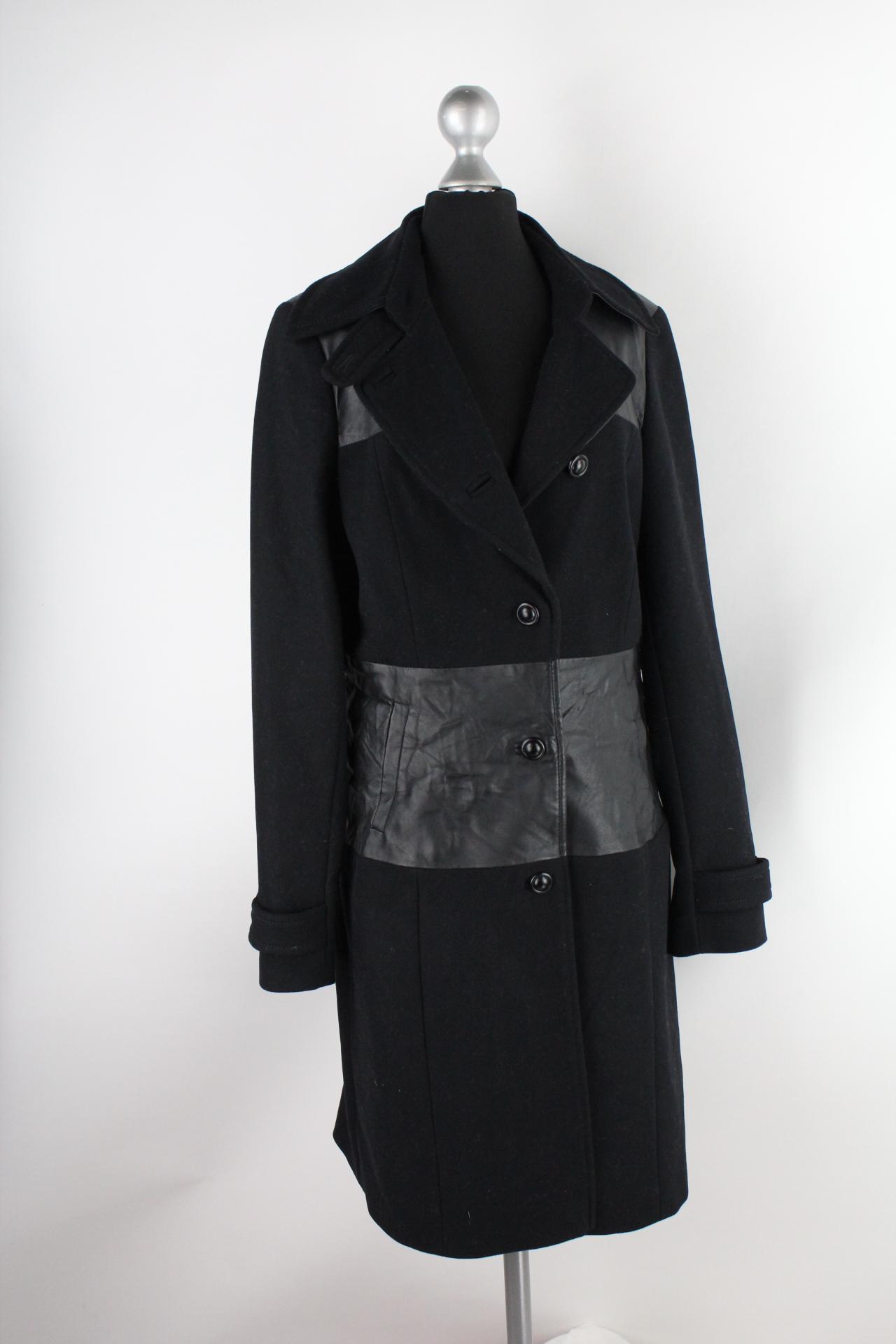 Expresso Damen-Mantel schwarz Größe 38