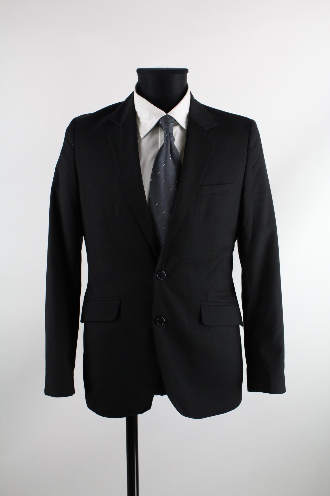 H&M Herren-Sakko schwarz Größe 46