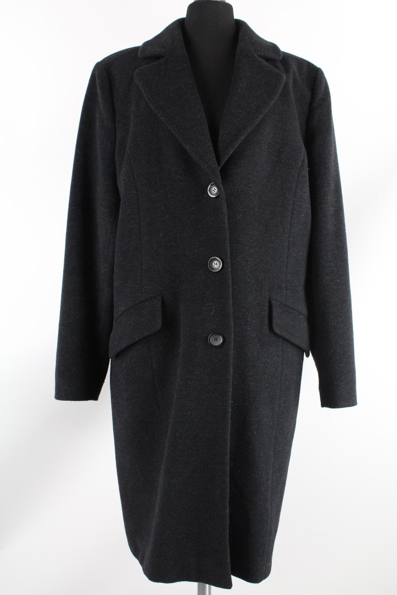 C&A Damen-Mantel schwarzgrau Größe 40