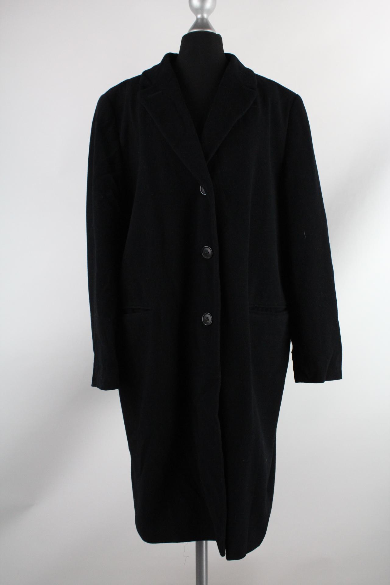 Vittoria Verani Damen-Mantel schwarz Größe 44