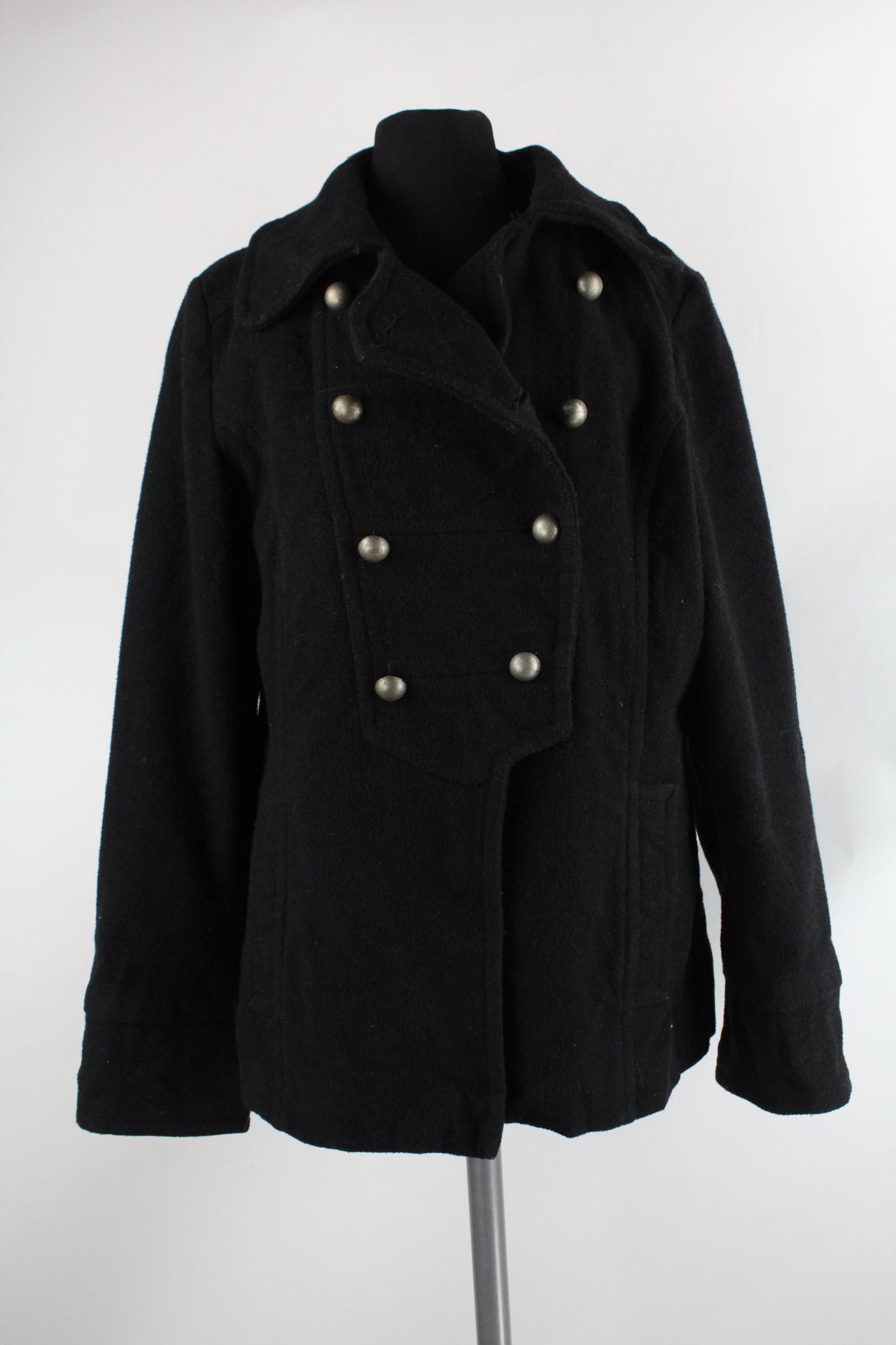 Pimkie Damen-Mantel schwarz Größe 42