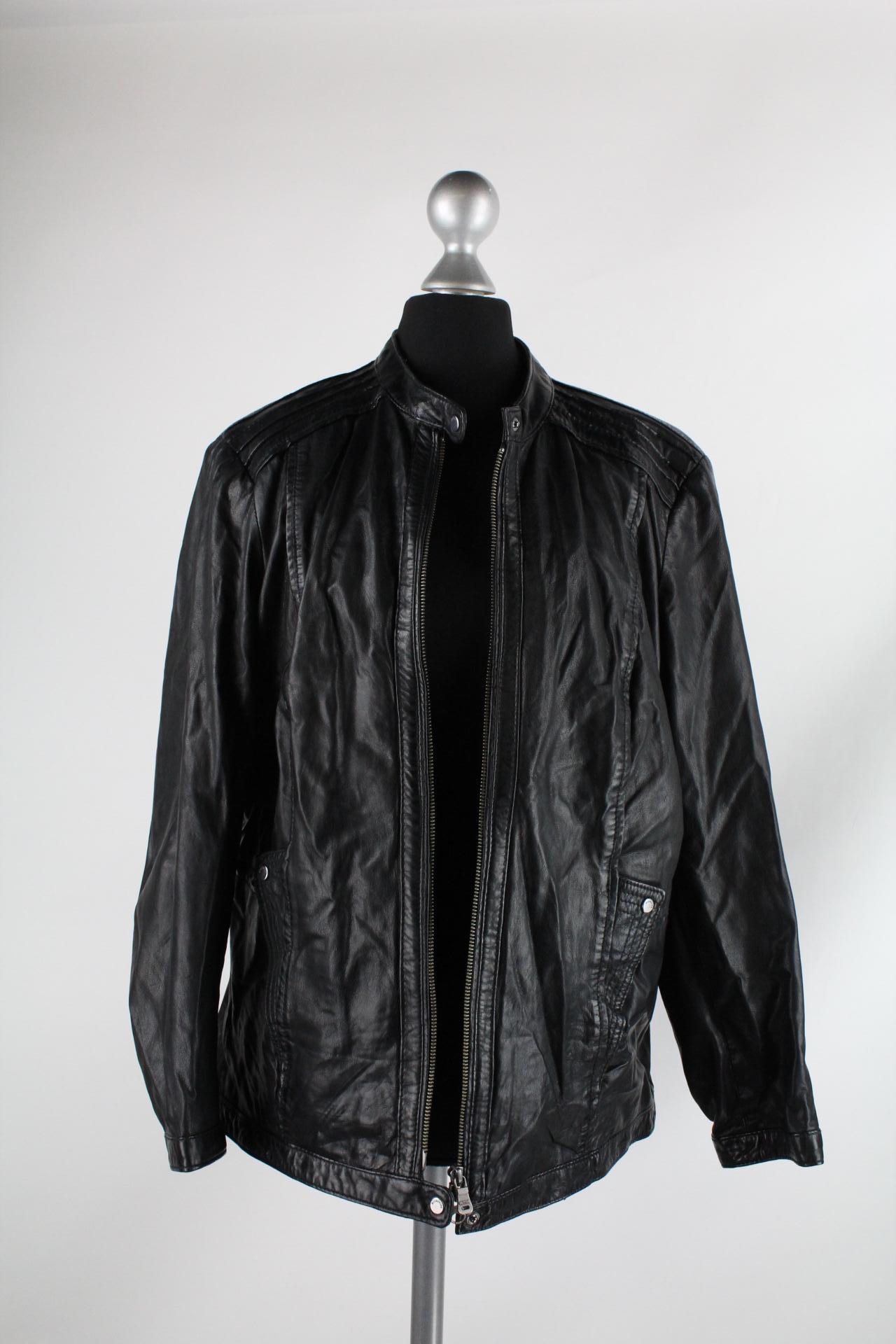 Milestone Damen-Lederjacke schwarz Größe 46