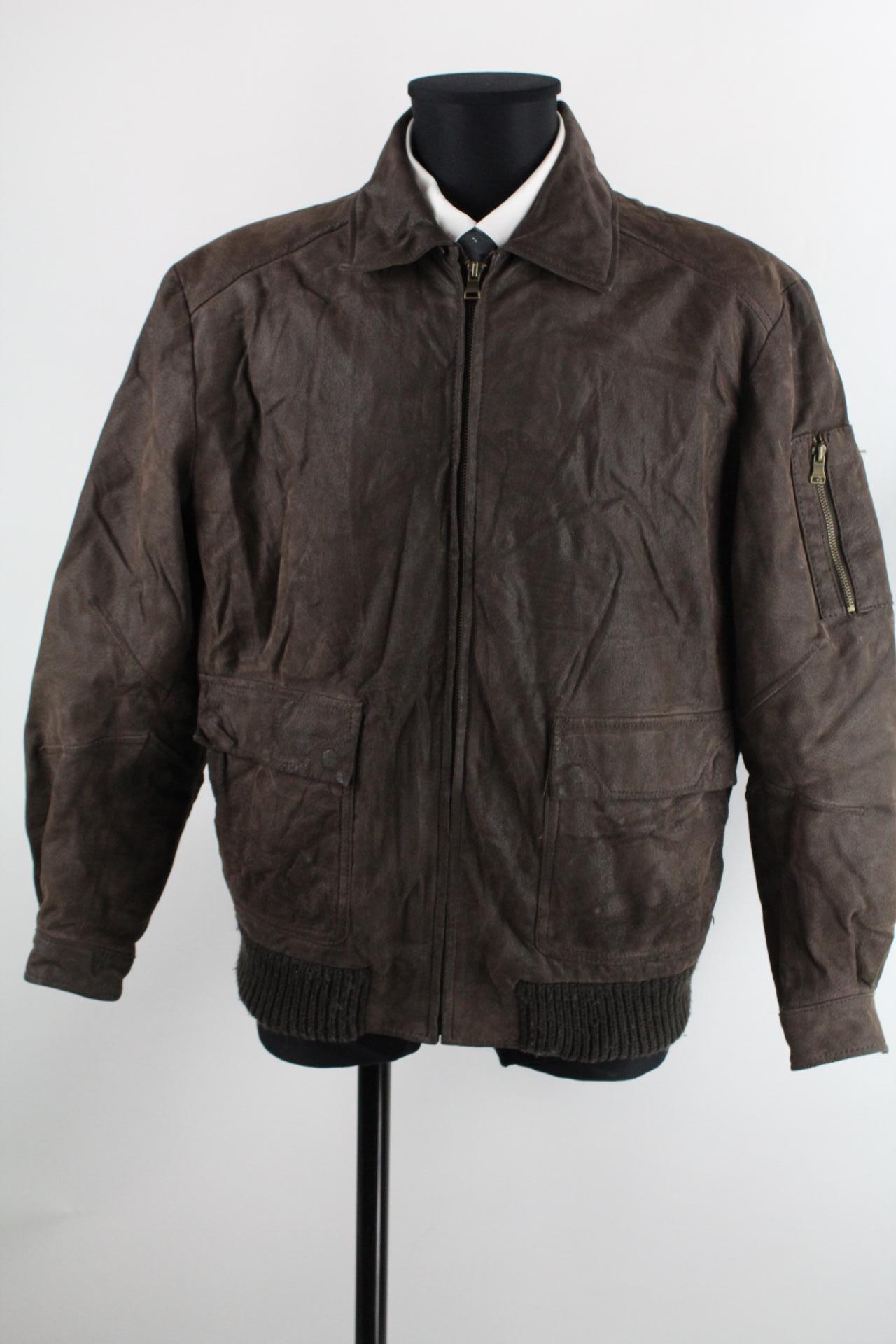 Morena Herren-Lederjacke braun Größe 50