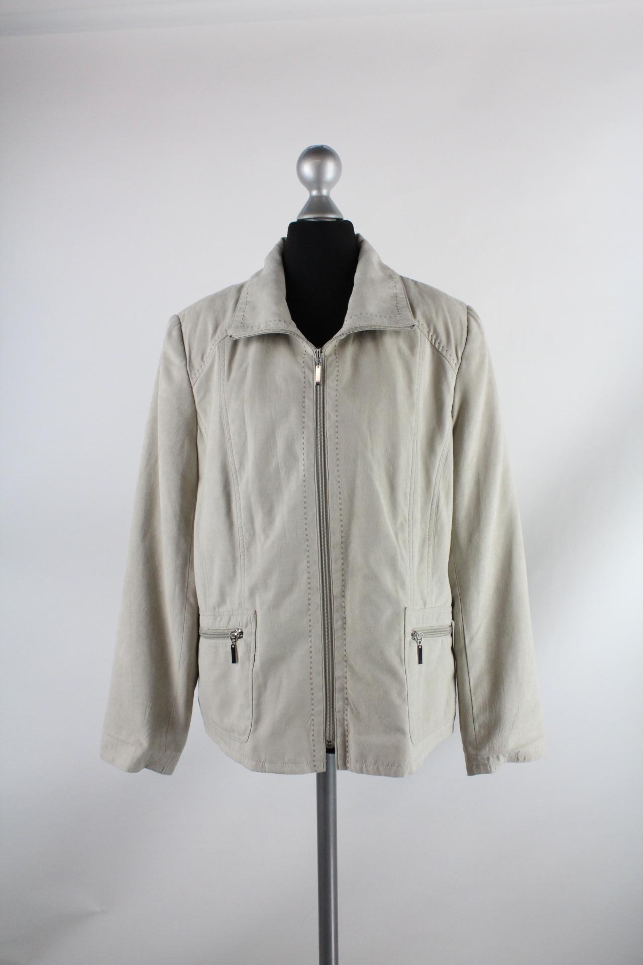 Bexleys Damen-Jacke graubeige Größe 44