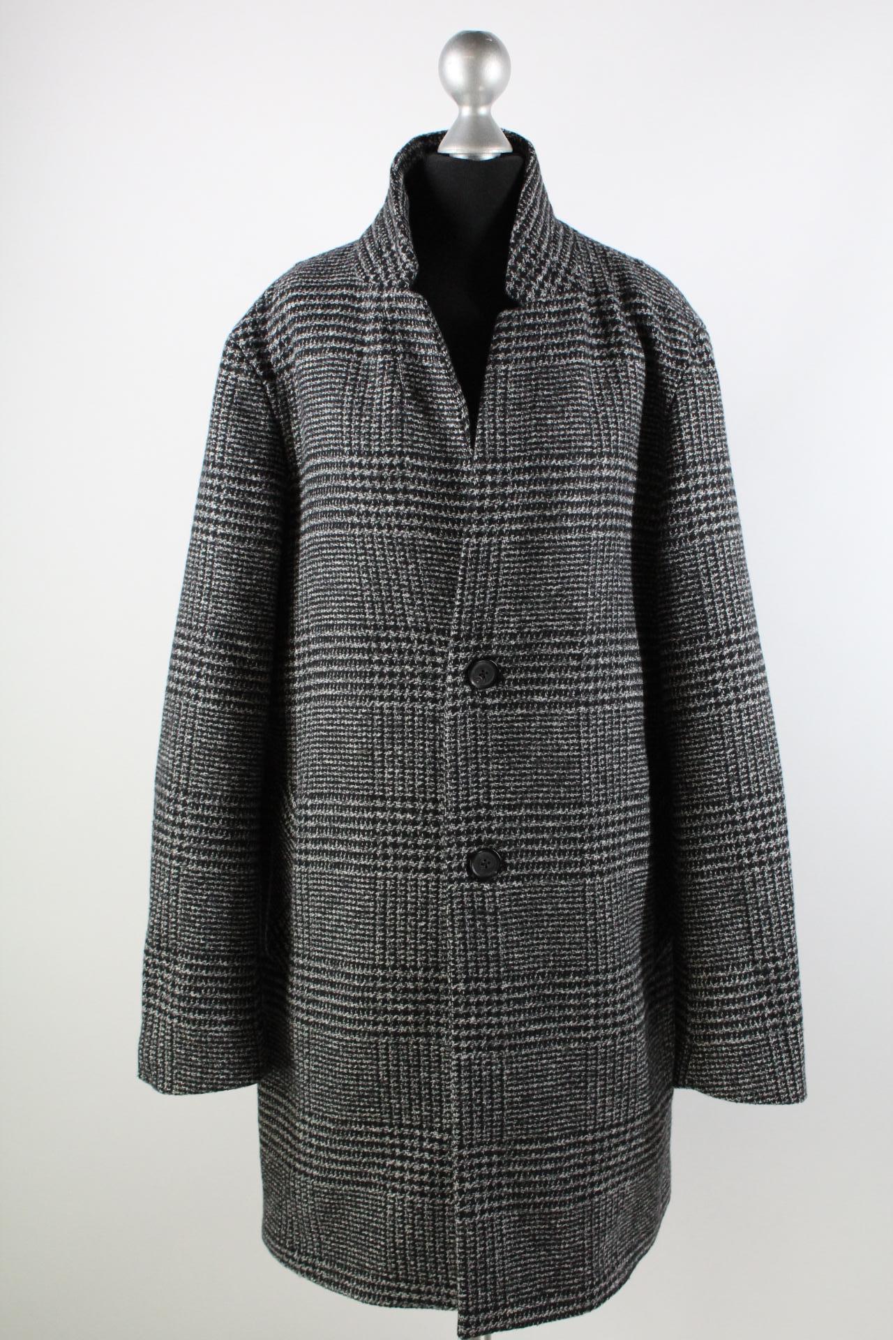 Reserved Damen-Mantel grau/schwarz Größe M