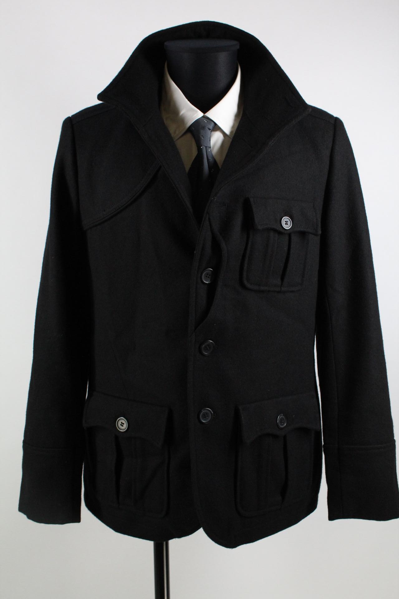 H&M Herren-Jacke schwarz Größe 52