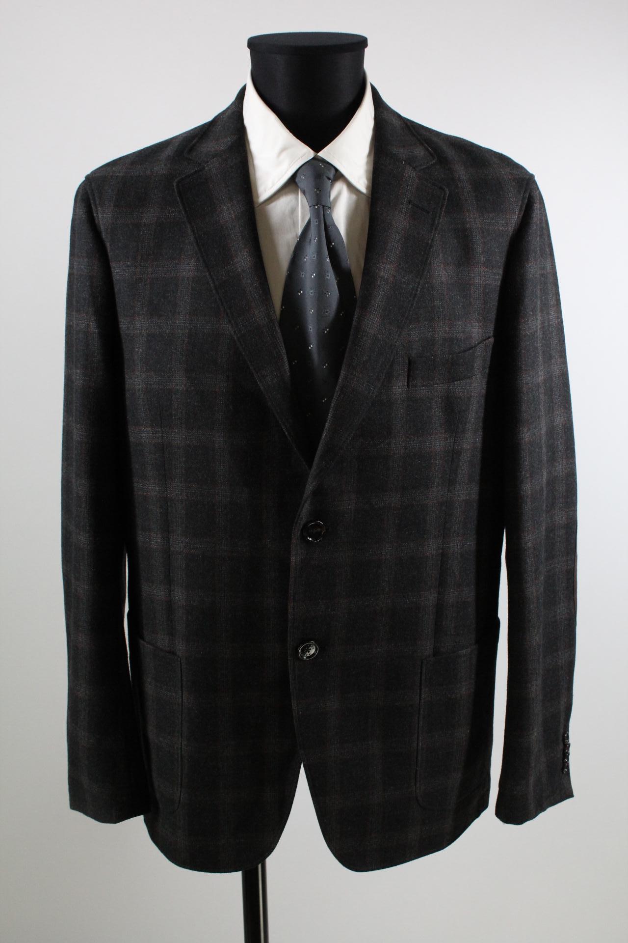 Gant Tweed-Sakko braun/grau Größe 54