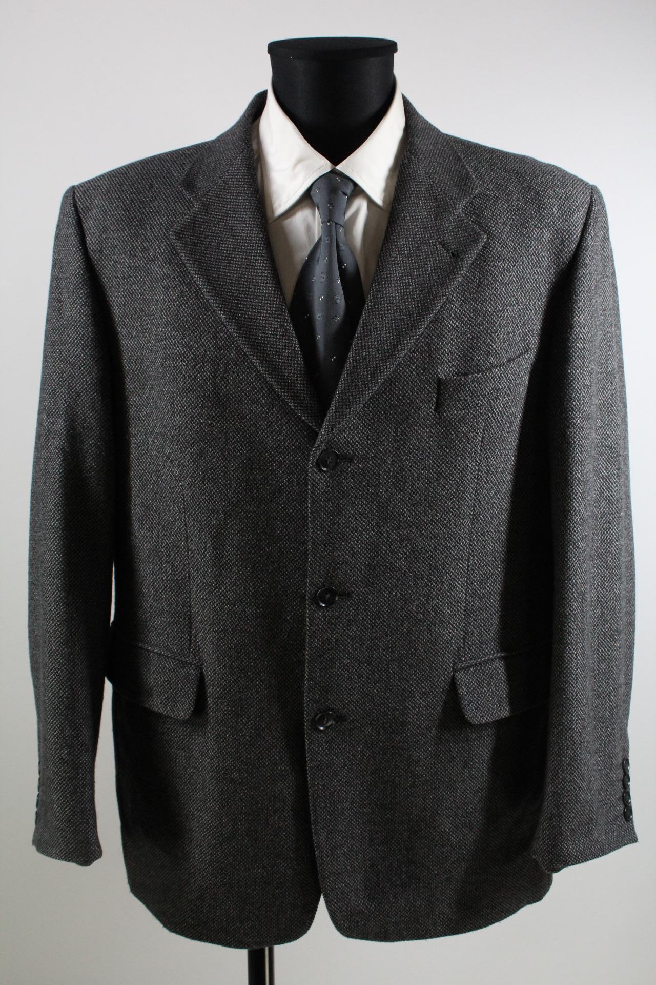 Engbers Tweed-Sakko grau Größe 54