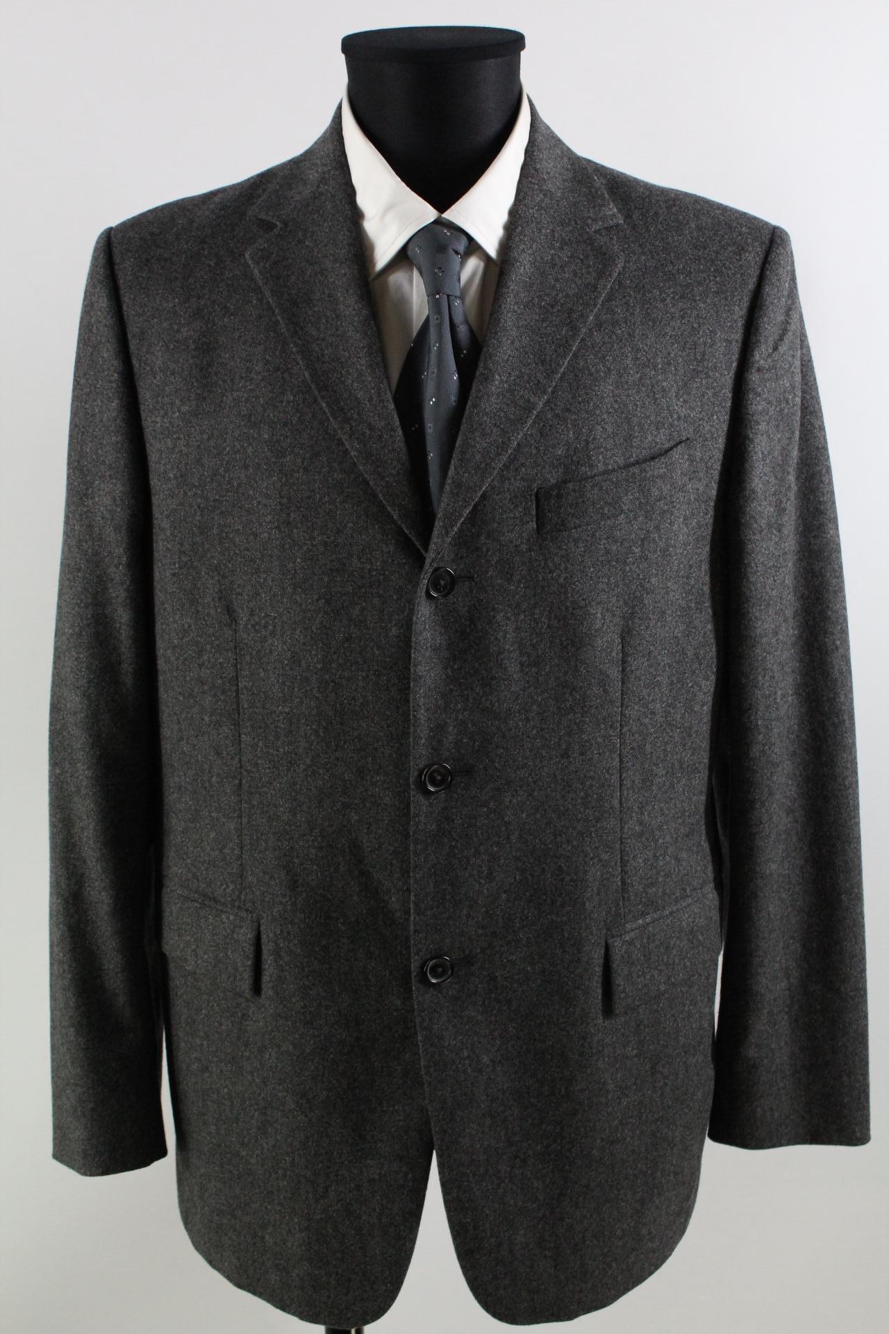 Strenesse Tweed-Sakko grau Größe 50
