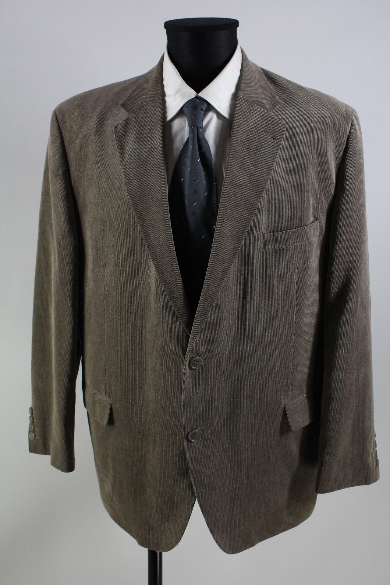 CANDA Herren-Cordsakko braun/beige Größe 28