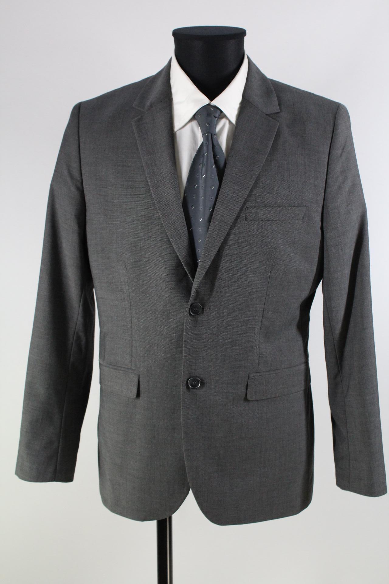 H&M Herren-Sakko grau Größe 50