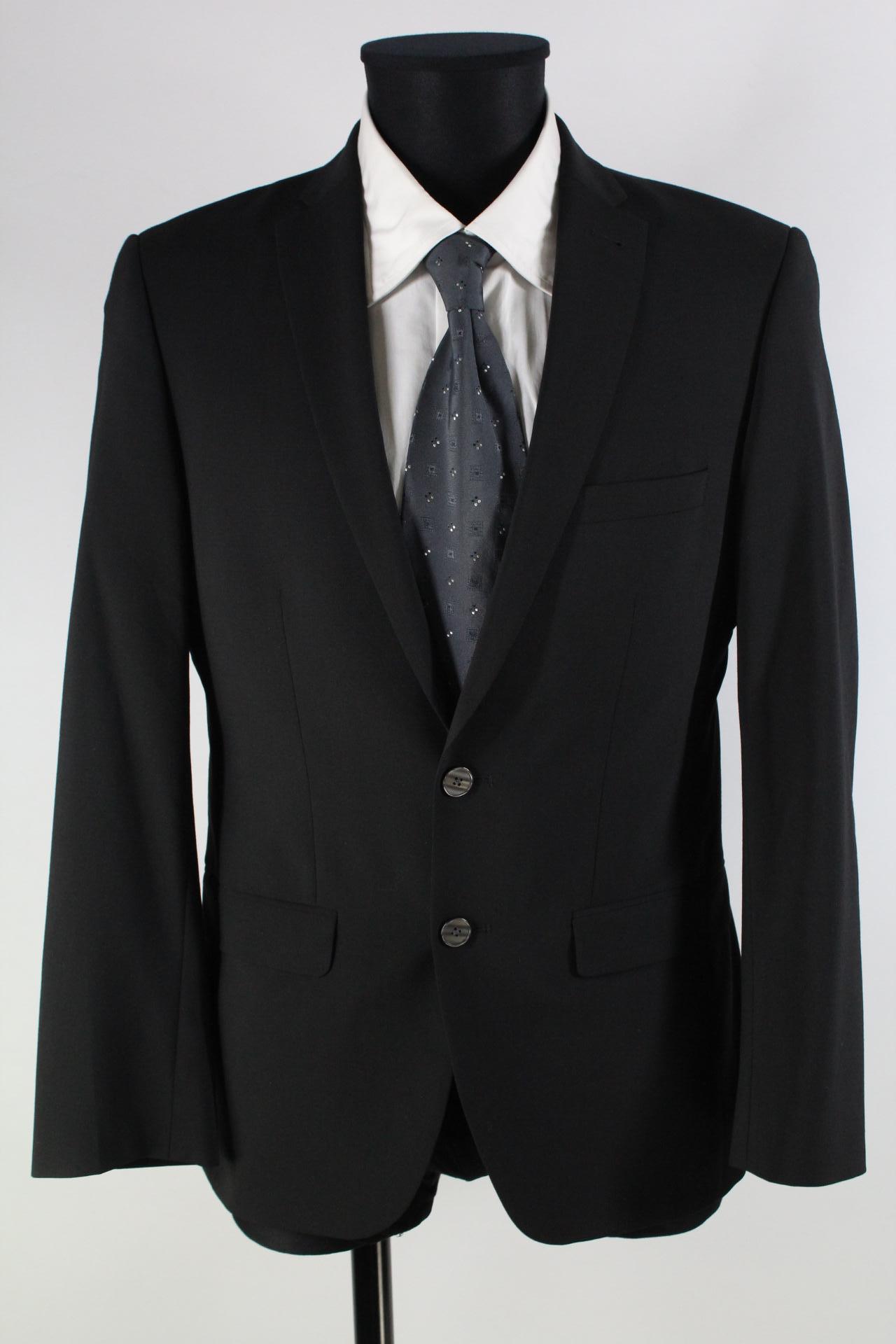 Roy Robson Herren-Sakko schwarz Größe 46