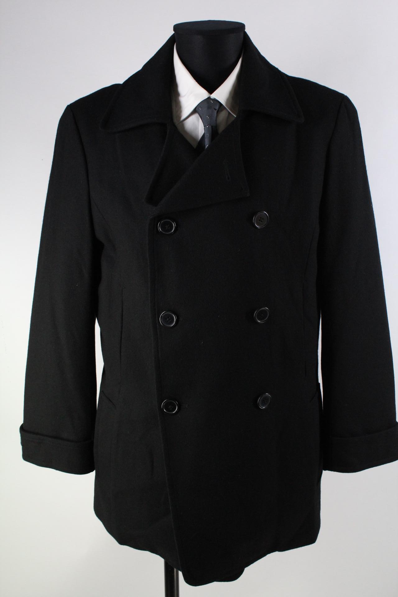 Delta Collection Caban-Jacke schwarz Größe 52