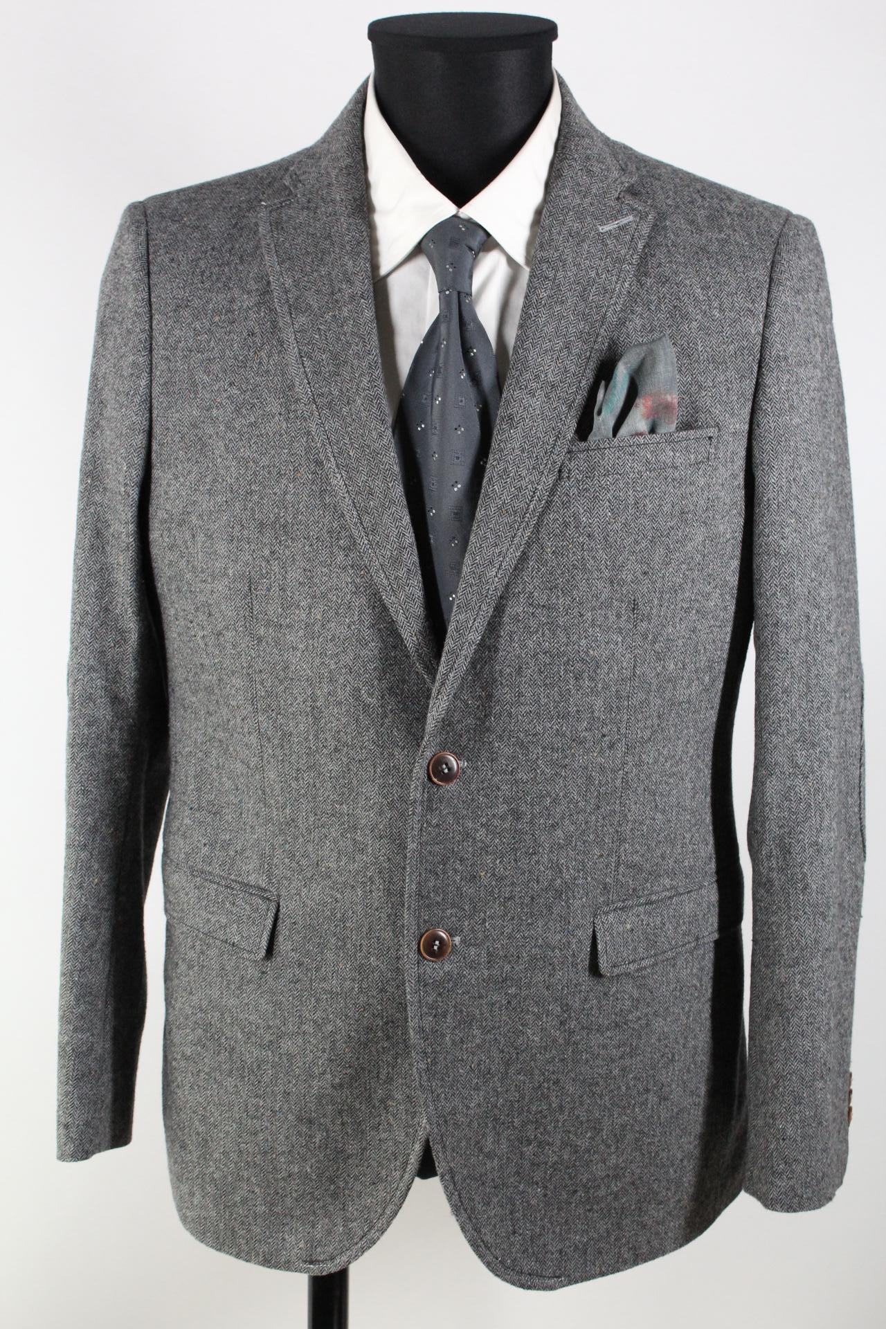 Club of Gents Tweed-Sakko grau, schwarz,  braun, blau Größe 50
