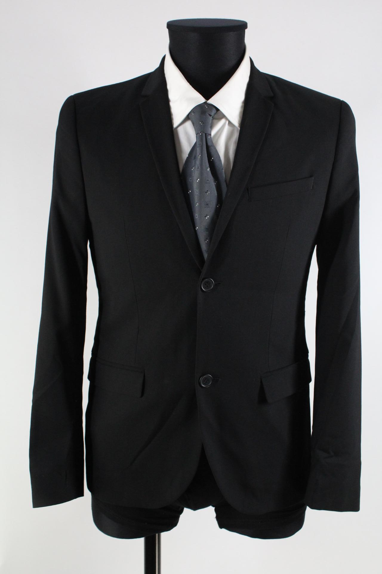 H&M Herren-Sakko schwarz Größe 46