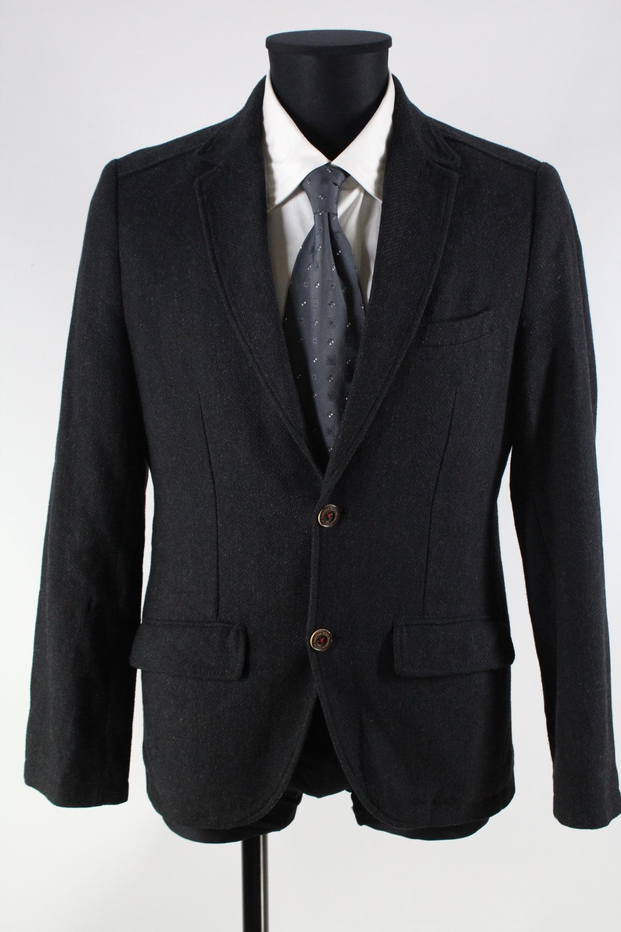 EDC Brand Herren-Sakko schwarz Größe S