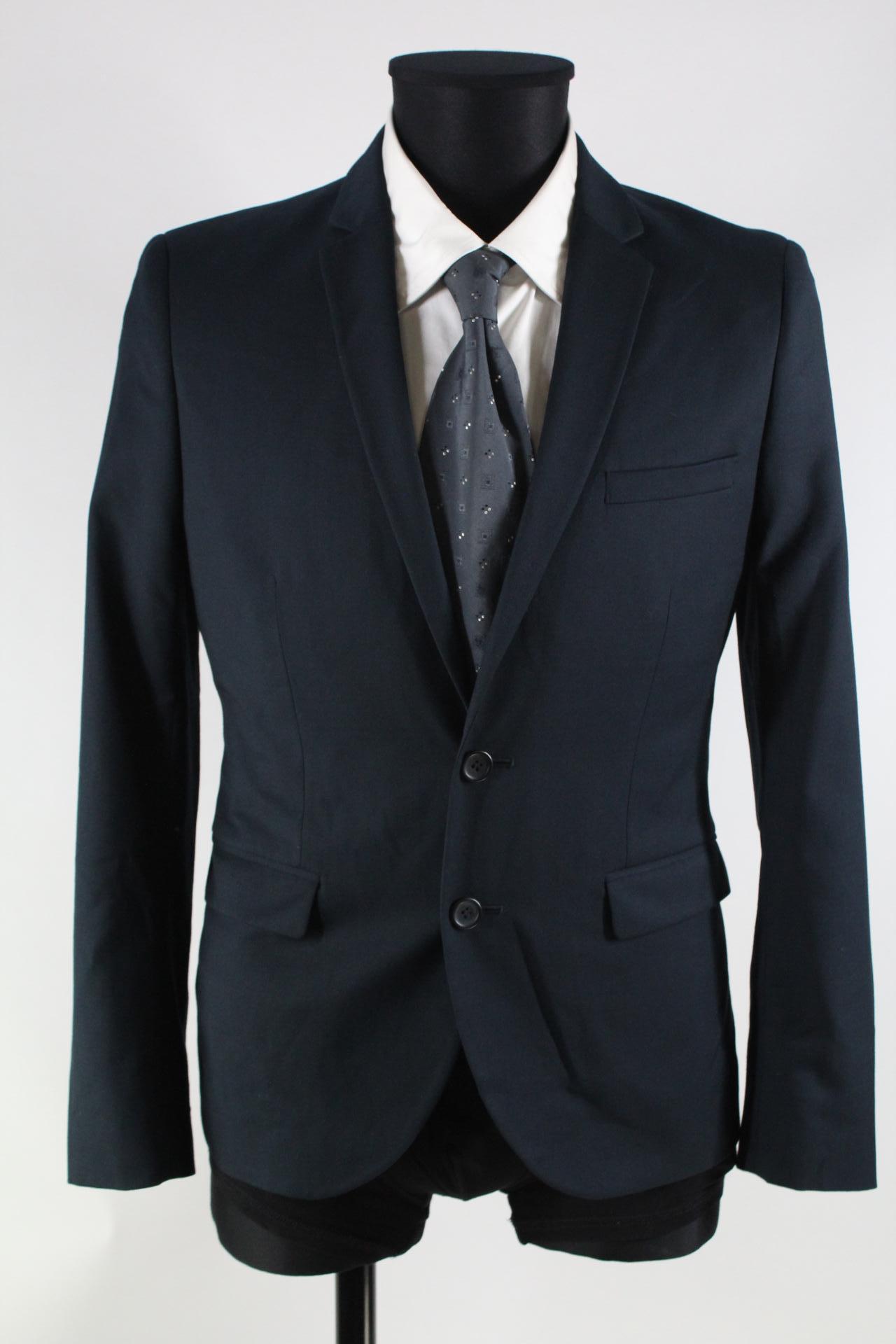 H&M Herren-Sakko blau Größe 46