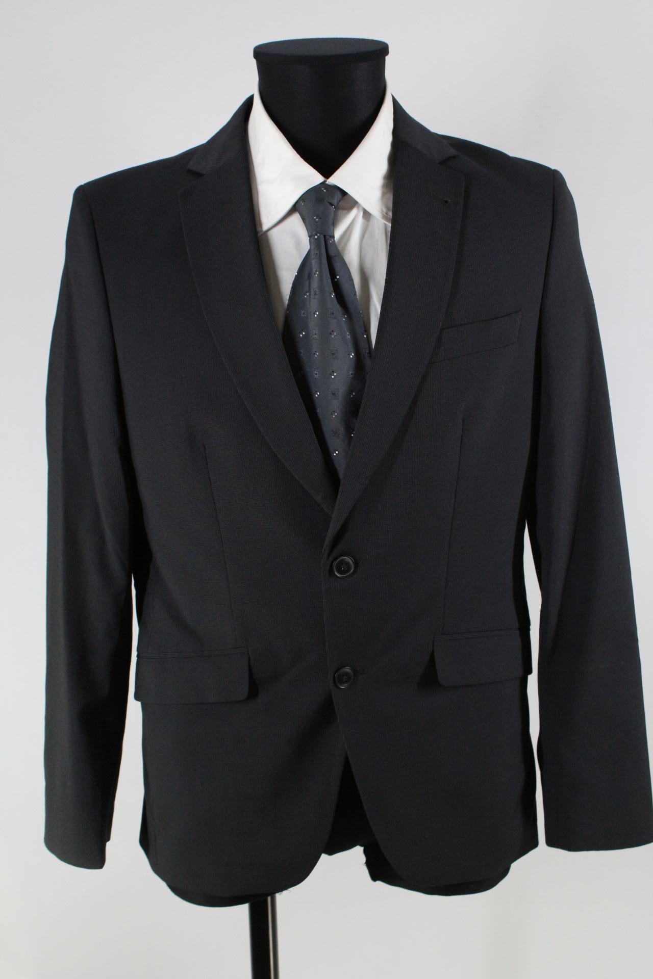 Angelo Litrico Herren-Sakko schwarz Größe 48