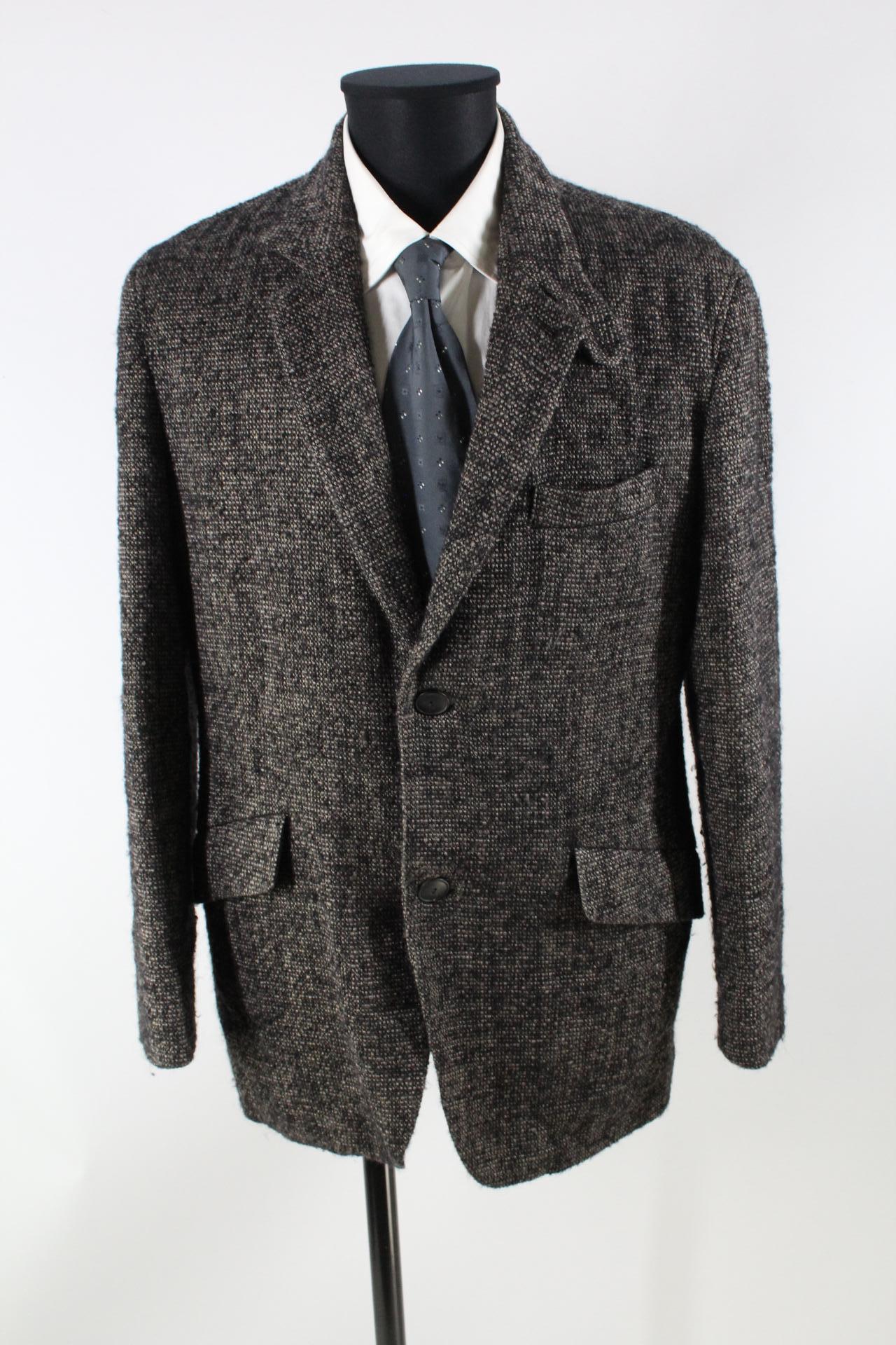 Elemente clemente Herren-Sakko schwarz/beige Größe 50