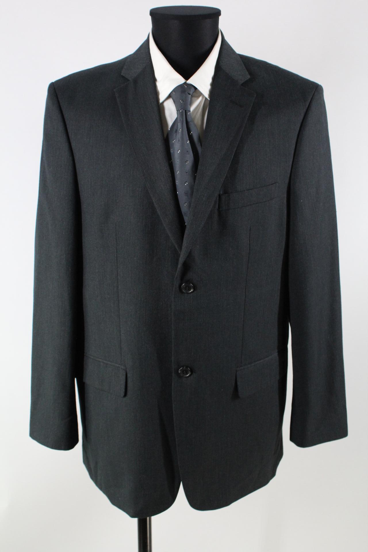 Kingfield Herren-Sakko blauschwarz Größe 52