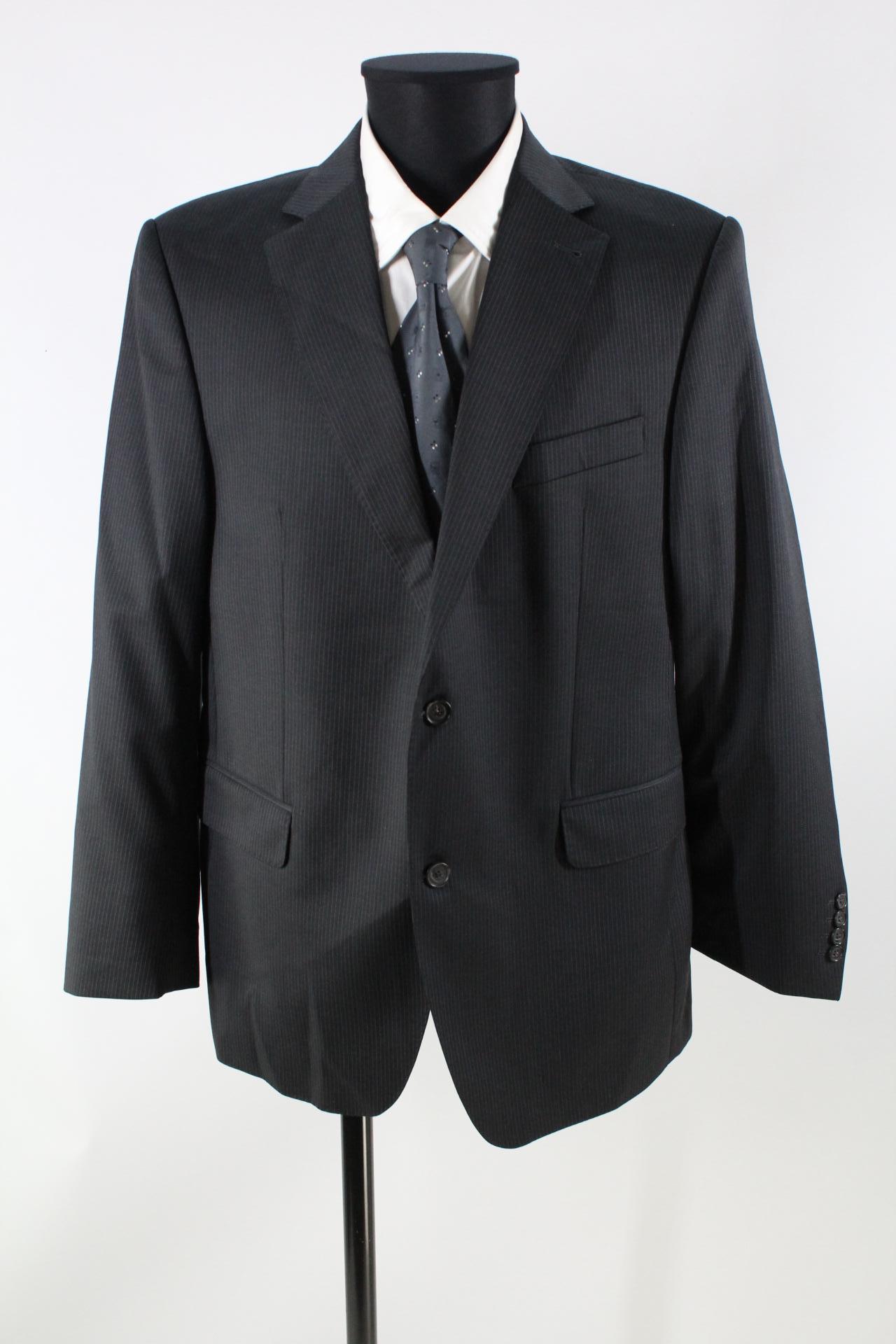 Carl Gross Herren-Sakko schwarzgrau Größe 25