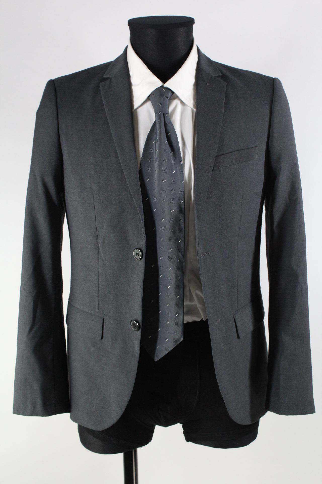 H&M Herren-Sakko grau Größe 44