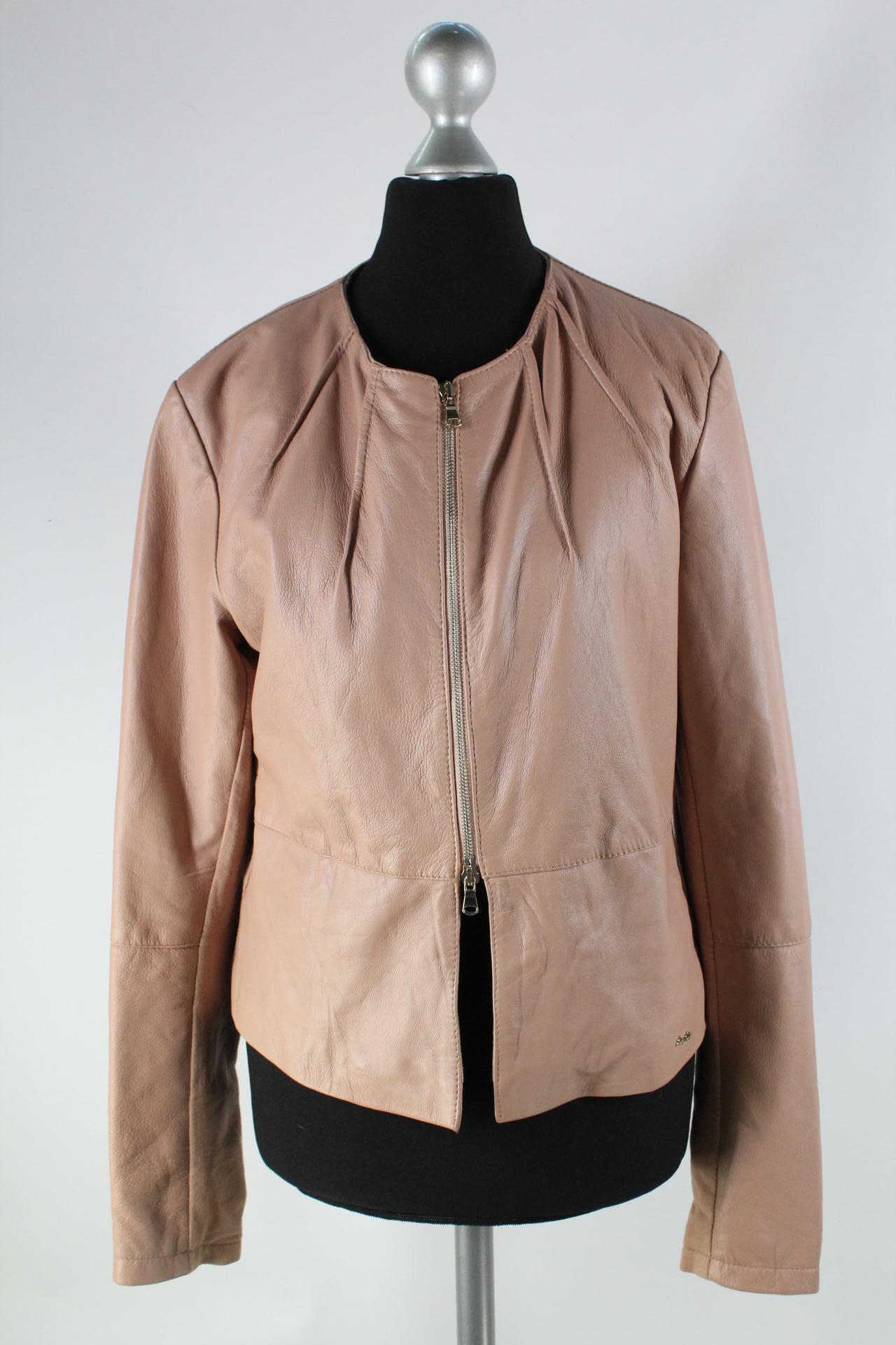 No-Na Damen-Lederjacke rosa Größe 44 (IT)